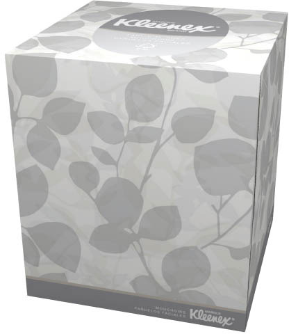 Kleenex Papiers mouchoirs décorative boîte verticale 95 feuilles #KC021270000