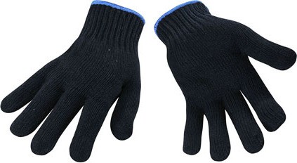 Light Duty String Knit Gloves, Blue #SE00012B00M