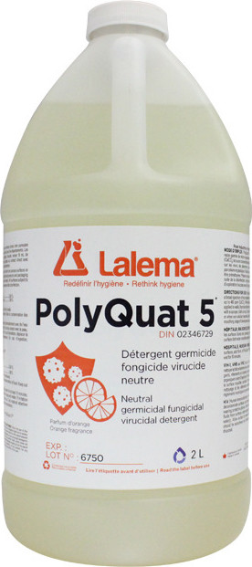 Neutral Germicidal Fungicidal Virucidal Detergent POLYQUAT 5 for Optimixx #LMOP67502.0
