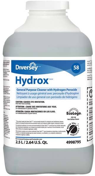 Nettoyant tout usage avec peroxyde d'hydrogène Hydrox #JH499879500