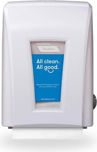 Distributrice à essuie-mains mécanique sans contact Tandem Pro #CC00C225000