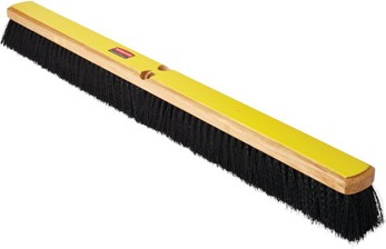 Polypropylene push broom, medium duty, 36" #RB009B12NOI