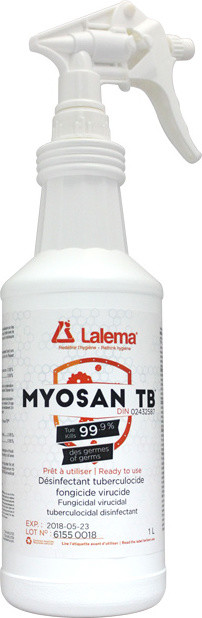 Désinfectant tuberculocide MYOSAN TB #LM006155111 Désinfectant tuberculocide MYOSAN TB #LM006155111