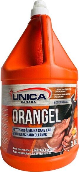 Savon à mains abrasif antibactérien Orangel #QCORANGEL00