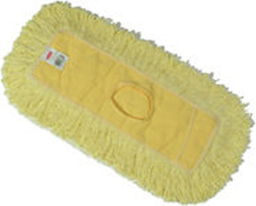 Trapper Dust Mop, looped-end, yellow #RBJ15100JAU