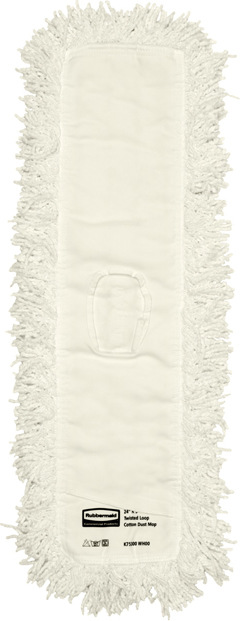 Vadrouille à poussière en coton, bouclée #RBK75300BLA Vadrouille à poussière en coton, bouclée #RBK75300BLA