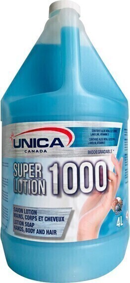Savon en mousse antibactérien pour corps et cheveux Super Lotion 1000 #QC001004000