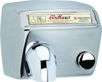Airmax Séchoir à mains à poussoir ultra-rapide #NVDM5497300