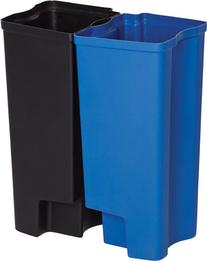 Doublure de recyclage pour poubelle à pédale en résine, 13 gallons #RB188362800