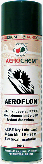 AEROFLON, Lubrifiant sec au PTFE en aérosol #AEROFLON300