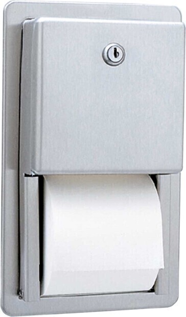 Lockable Double Toilet Tissue Dispenser #BO003888000