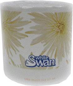 Papier hygiénique White Swan 05113, 1 pli, 48 x 1000 par caisse #EM101022000