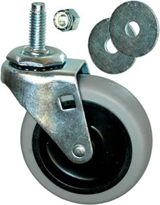 3" Swivel Wheels With Stem For 3530 Rubbermaid Carts #PR3530L1000