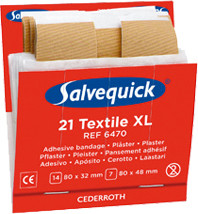 Pansements textile souple extra large Salvequick #SE006470000