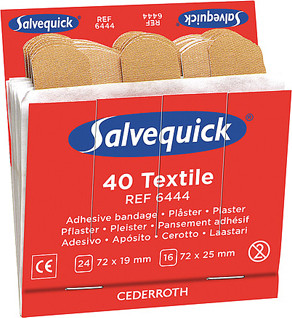 Pansements textile souple Salvequick #SE6444CAP00