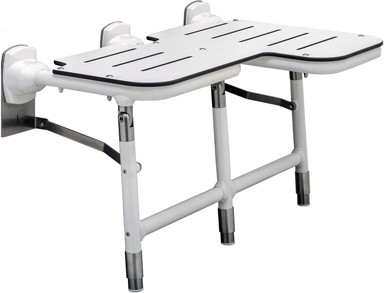 Bariatric Reversible Folding Shower Seat with Legs #BO918116L00