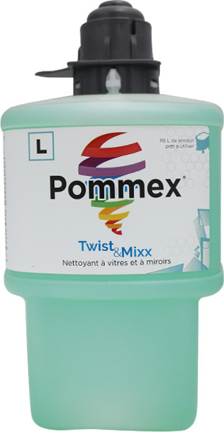 Glass and Mirror Cleaner POMMEX for Twist & Mixx #LMTM5025LOW