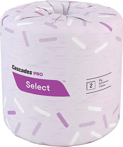 Papier hygiénique Select #B021, 2 plis, 48 x 420 par caisse #CC00B021000