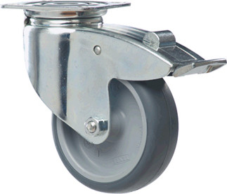 Roulette pivotante avec frein de verrouillage VoleoPro #MR144006000
