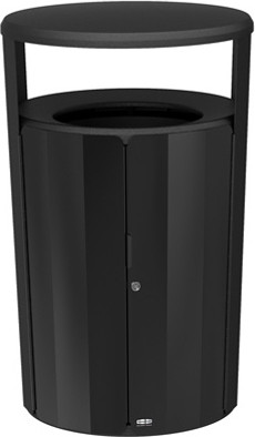 Waste Container Resist™ Fan 23 Gals #RB200684600