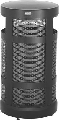 Architek 17 gal Outdoor Refuse Container with Flat Top #RB000A17NOI