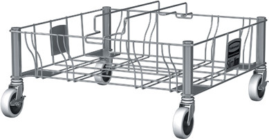 Slim Jim Stainless Steel Double Dolly #RB195619100