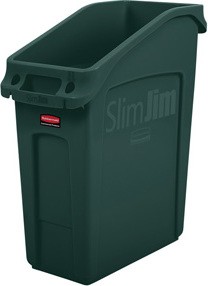 Slim Jim Under-Counter Containers For Organics, 13 gal #RB202670000