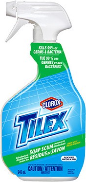 Nettoyant et désinfectant à résidus de savon en vaporisateur TILEX #CL001152000
