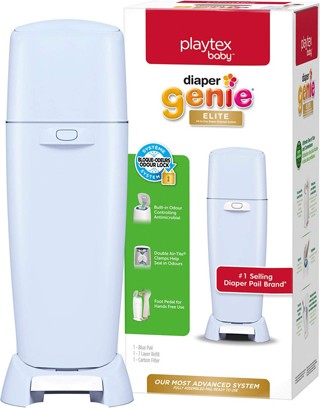 Diaper Disposal System with Carbon Filter Playtex Genie Elite #EM316100BLE