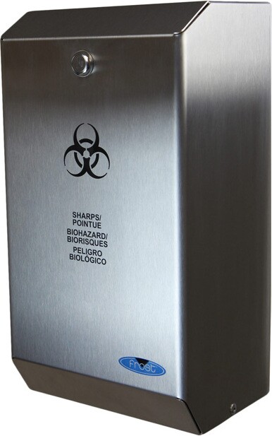 878 Stainless Steel Biomedical Sharps Disposal #FR000878000