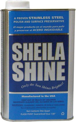 Nettoyant pour acier inoxydable SHEILA SHINE #WH008100100