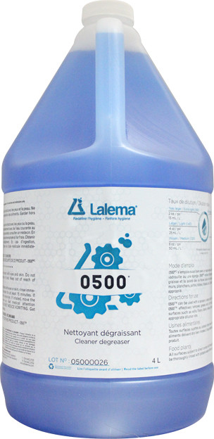 0500 Fragrance Free Cleaner Degreaser #LM0005004.0