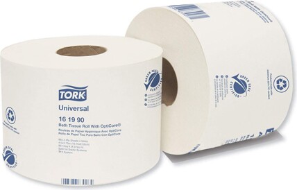 Papier hygiénique Opticore Tork Universal 161990, 36 x 865 par caisse #SC161990000