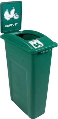 Contenant déchet organique (compost) Waste Watcher, fermé #BU101040000