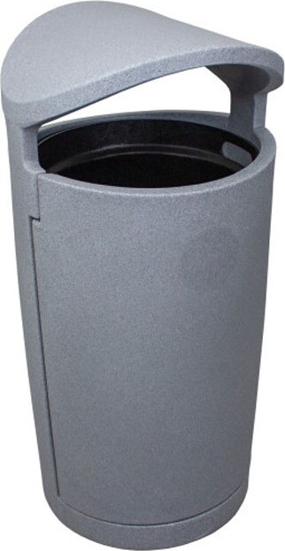 EURO Outdoor Waste Container with Lid 36 Gal #BU104298000