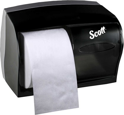 09604 Scott Essential, Distributrice double de papier hygiénique sans noyau #KC009604000
