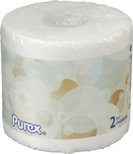 Papier hygiénique PUREX 05705, 2 plis, 60 x 506 par caisse #KR057050000