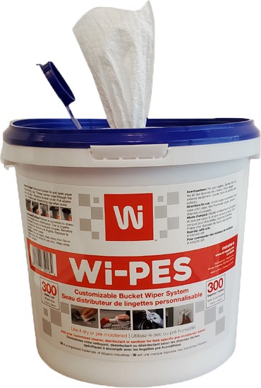 Roll Dry Wipes with a Bucket #WIHX45WB000