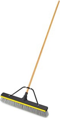 Push Broom Multi Surface Bristle with Squeegee, 24" #RB204004800
