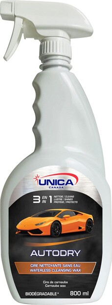 AUTODRY 3-in-1 Car Cleaner Shine and Polish #QCNDRY03000