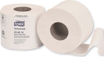 Tork Universal  240616 Toilet Paper, 2 ply, 48 x 616 per Case #SC240616000