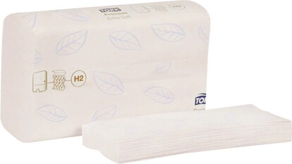 101298 TORK PREMIUM White Multifold Paper Tissue #SC101298000