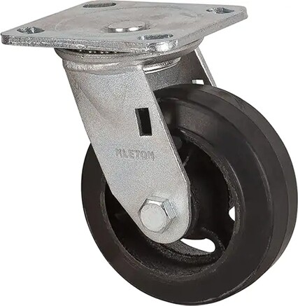 5" Rubber Mold-On Caster for Kleton Cart #TQ0ML846000