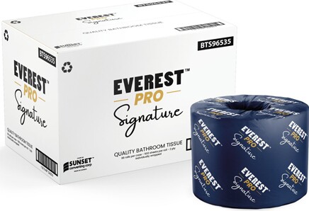 Papier hygiénique Everest Pro BTS96535, 2 plis, 96 x 500 par caisse #SCXBTS96535