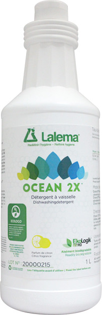 OCEAN 2X Détergent à vaisselle liquide concentré #LM002000121