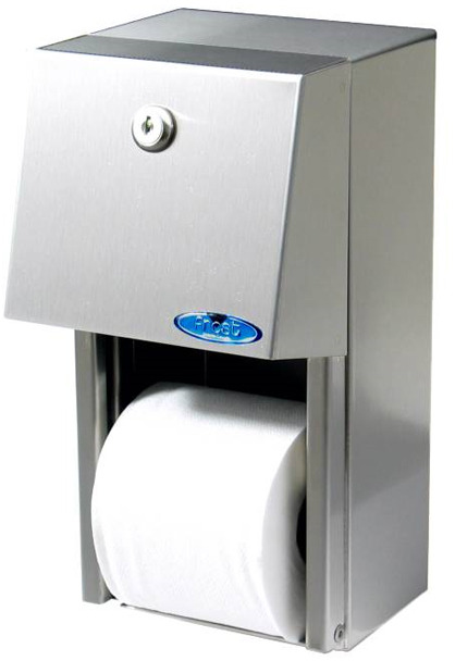 165 Frost Double Toilet Tissue Dispenser #FR000165000