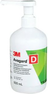 Avagard D Instant Hand Sanitizer #3M09222C000