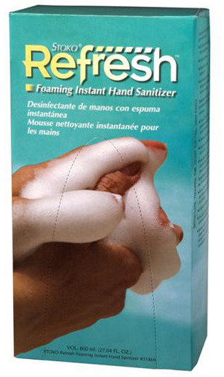 Instant Foaming Hand Sanitizer Stoko Refresh #SH034286000