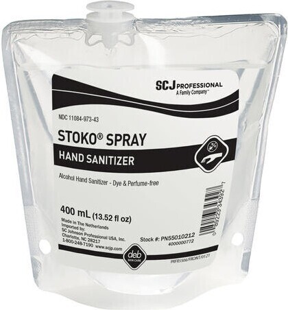 Assainisseur à mains instantané Stoko Spray #SH550102000