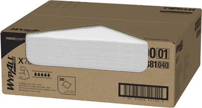 Wypall X70 Chiffons pour travaux moyens en boîte pop-up blanc #KC041100000